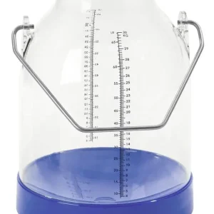 Billig Melkeimer 30 L mit Skala blau